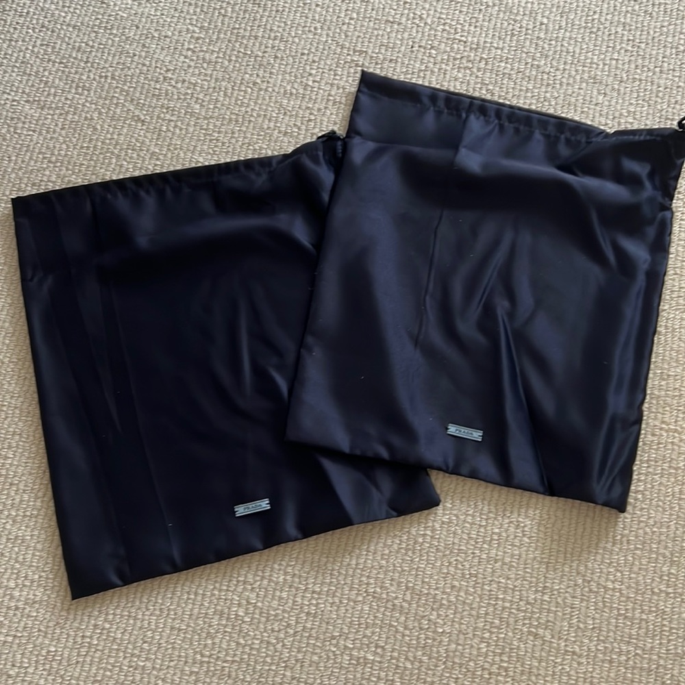 Prada dust bags